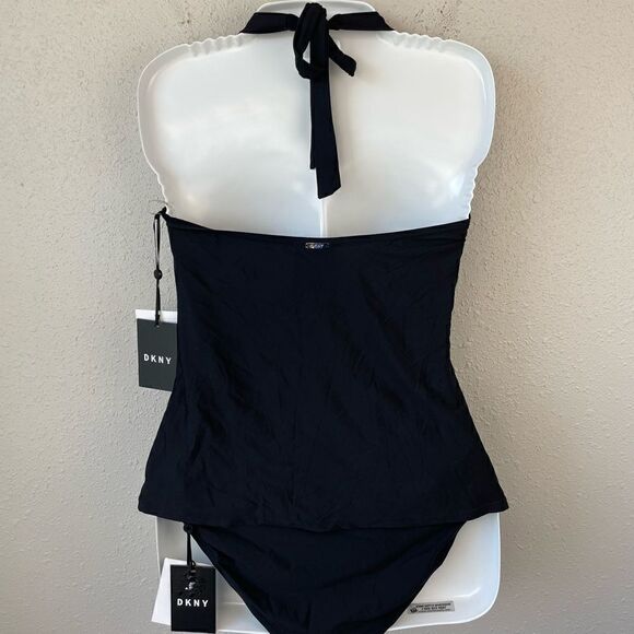 NWT DKNY Tankini Top and Matching Bottoms Sizes S,M or XL - Picture 5 of 10